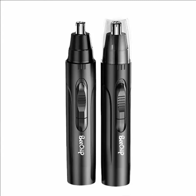 Pro Groom Rechargeable Black Electric Nose and Ear Hair Trimmer for Men and Women