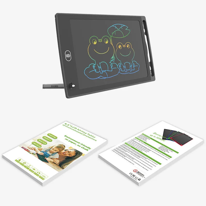 Creative LCD Writing Tablet – Montessori Educational Drawing Board for Kids & Students | Magic Blackboard Toy Gift