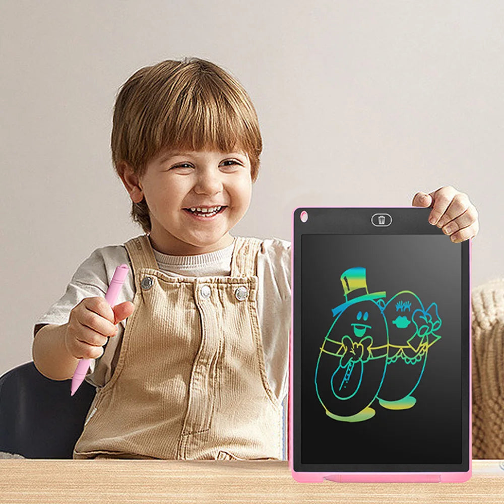 Creative LCD Writing Tablet – Montessori Educational Drawing Board for Kids & Students | Magic Blackboard Toy Gift