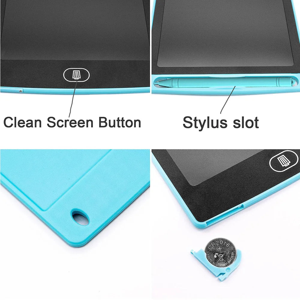 Creative LCD Writing Tablet – Montessori Educational Drawing Board for Kids & Students | Magic Blackboard Toy Gift